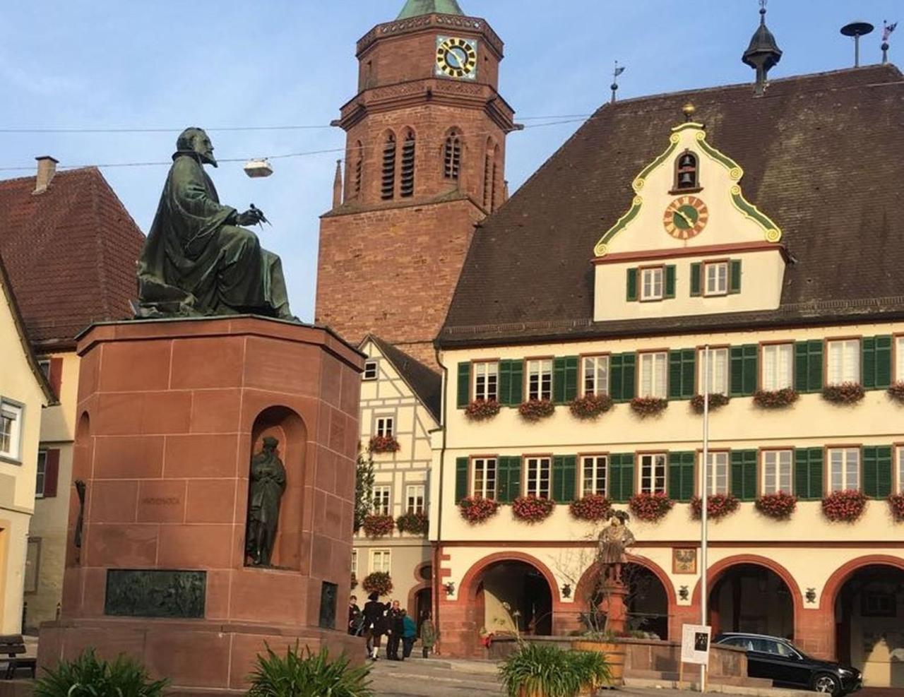 Gaestezimmer Hortensie Weil der Stadt Exterior photo